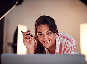 Mujer sonriendo