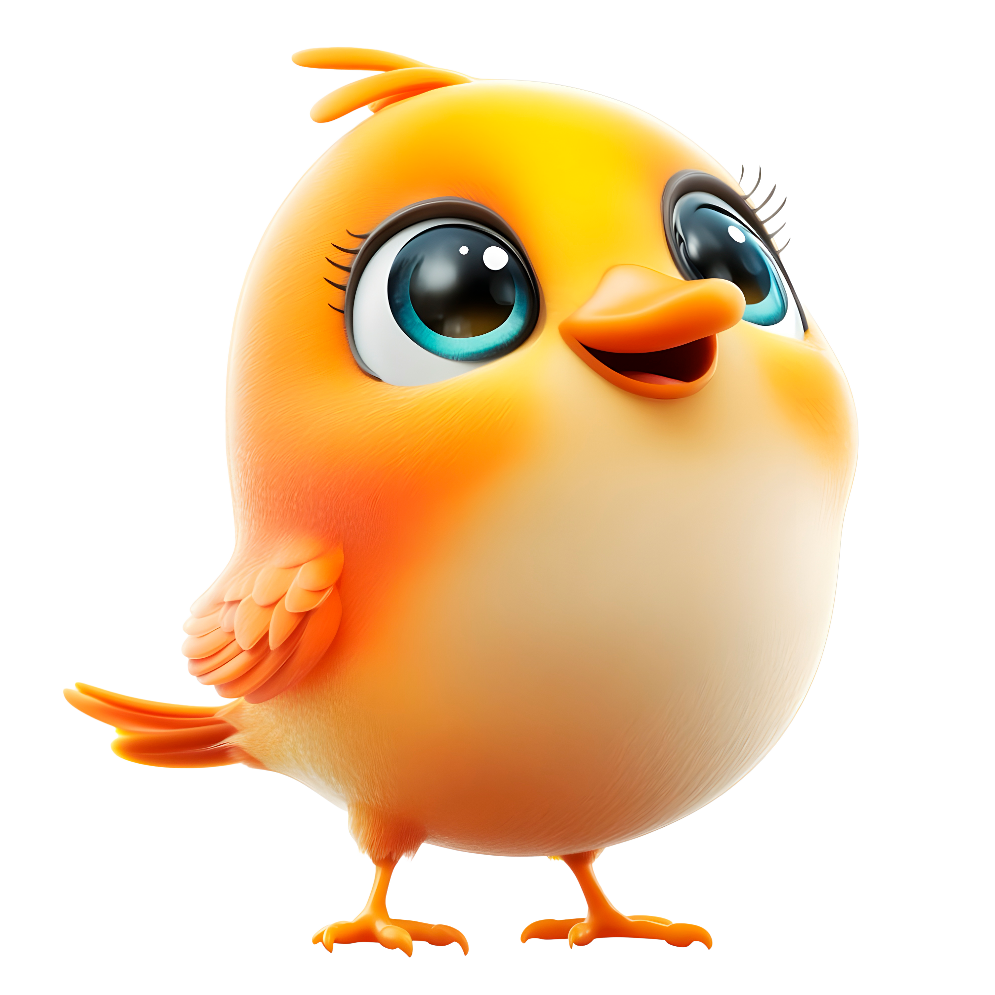 Cute Cartoon Bird