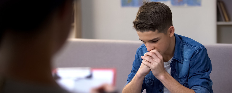Young Man in Therapy