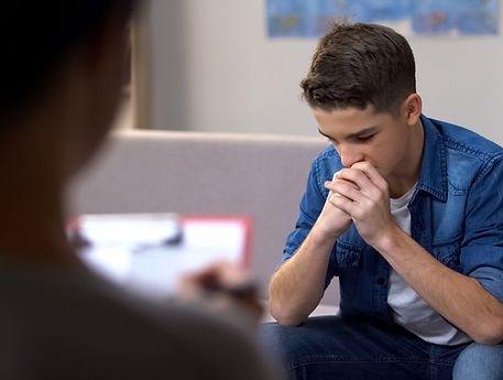 Young Man in Therapy