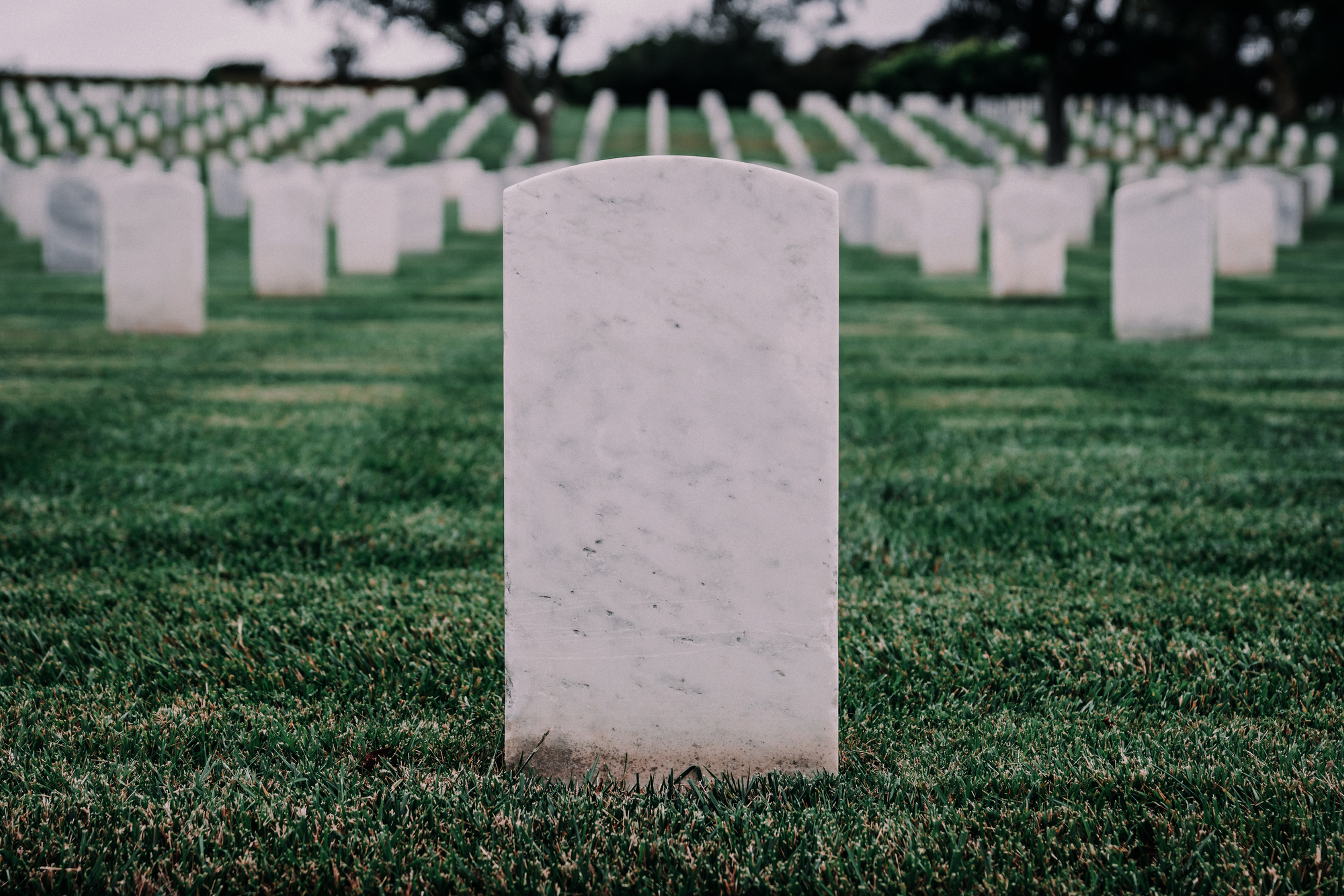 Initial Medium Headstones