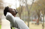 Relaxing in Park