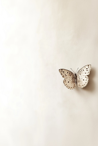 Sommerfugl på letvæg