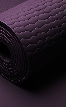 Estera de yoga morada