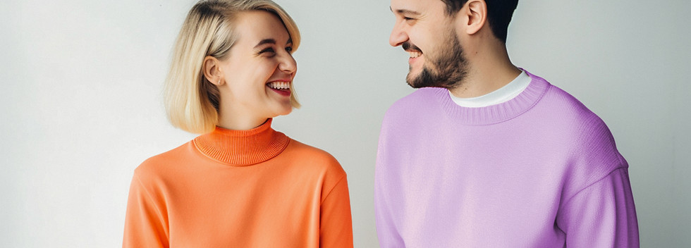 Smiling Friends Facing