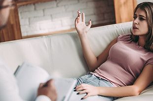 Woman in Therapy