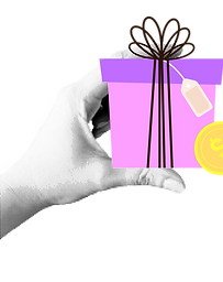 Hand Holding Gift