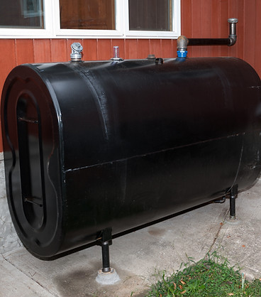 Residential oil storage tank
