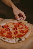 Trancio di pizza ai peperoni