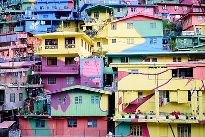 Casas coloridas