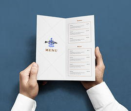 Carte de menu