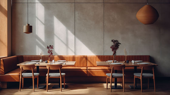 Salles de restaurant modernes
