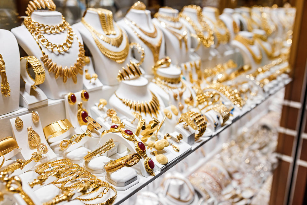 Showcase Full of Gold