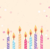 Birthday Candle Illustration