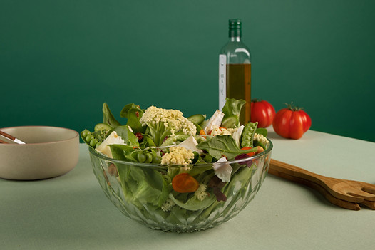 Salat mit frischem Gemüse