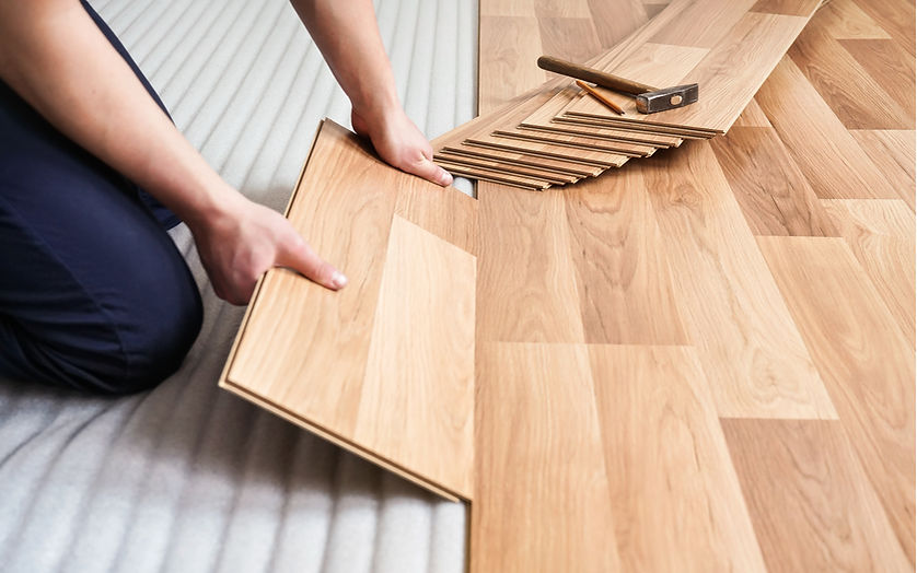 Instalación de piso laminado