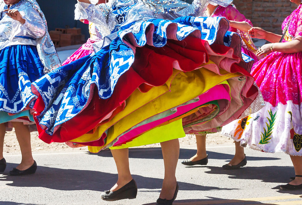 Colorful Traditional Dance