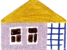 Hand-drawn house illustration