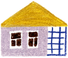 Hand drawn house