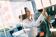 Colleagues Brainstorming