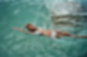 Swimming in Bikini