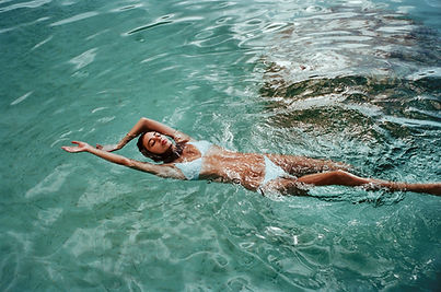 Woman Relaxing in Water