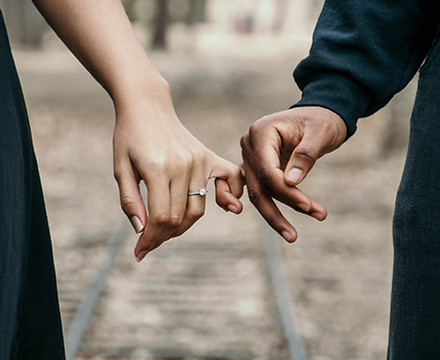 Couple Holding Hands
