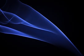 Luz azul abstracta