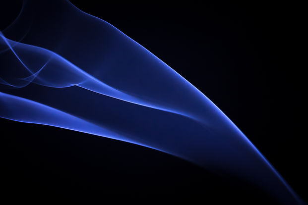 Abstract Blue Light