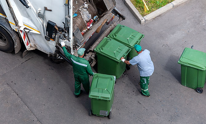 Garbage Collection Scene
