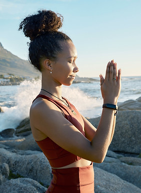 Meditating by the Sea