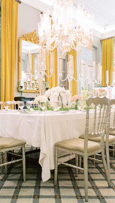 Indoor Wedding Table