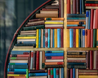 estante de libros