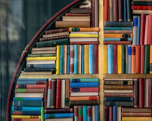 estante de libros