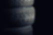 Stack of new tyres