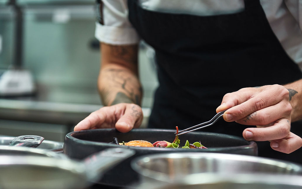 Final Dish Arrangements