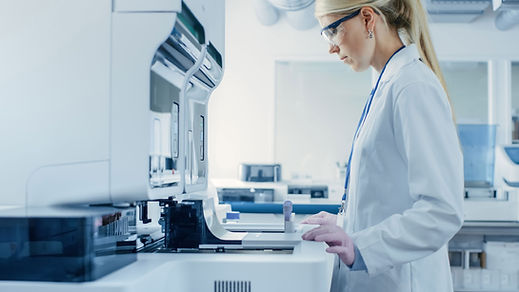 Scientist in laboratory