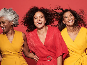 Women Smiling Together