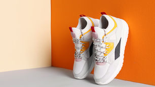 Old vs new tennis shoes