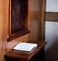 Inside of Confession Booth