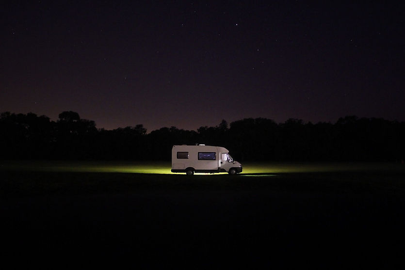 Campervan at Night