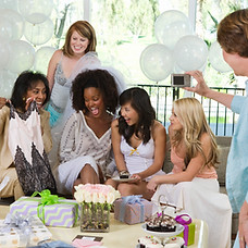 Friends at Bridal Shower