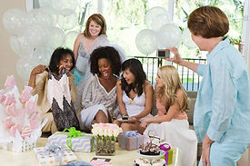 Friends at Bridal Shower