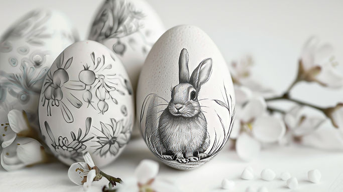 Decorated Easter Eggs