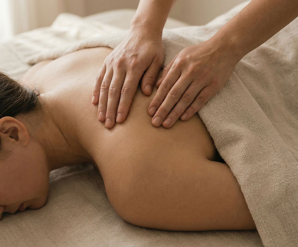 Targeted 45 minute massage.
Ideal when a specific area needs attention: a stubborn shoulder, tight hips, neck and upper back tension. Focused work on one thing rather than a little of everything.
Best for a specific concern, maintenance, or work between longer sessions.
$75 per session
