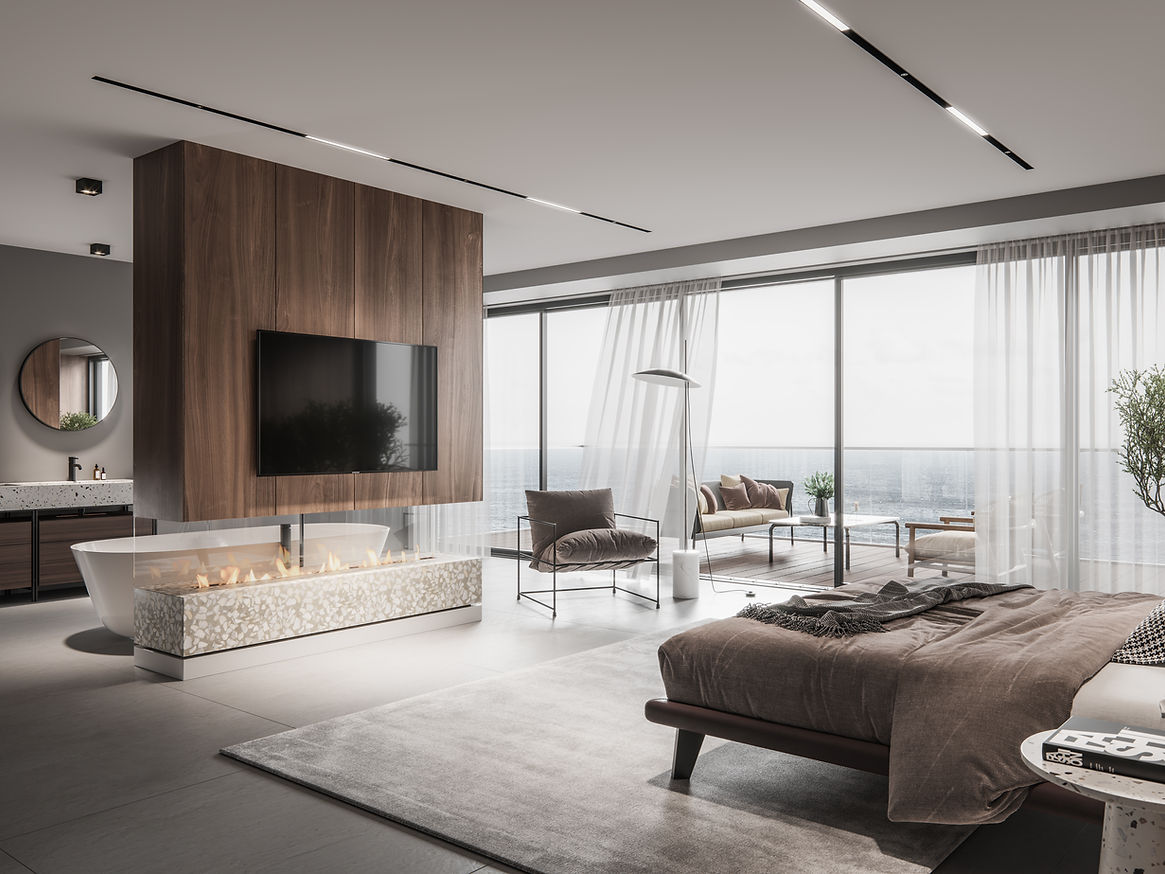 Interior of a bedroom