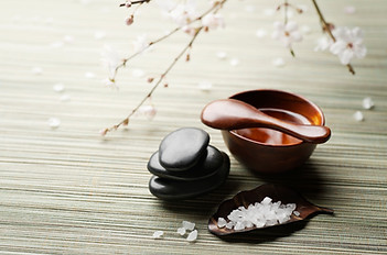 Sales de spa y piedras