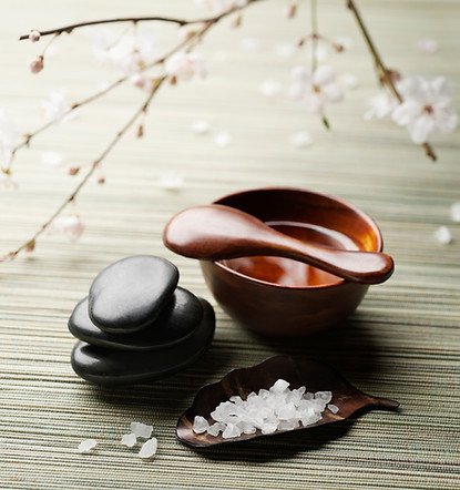 Spa Salts and Stones