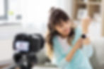 Micro creator recording UGC video for brand partnership