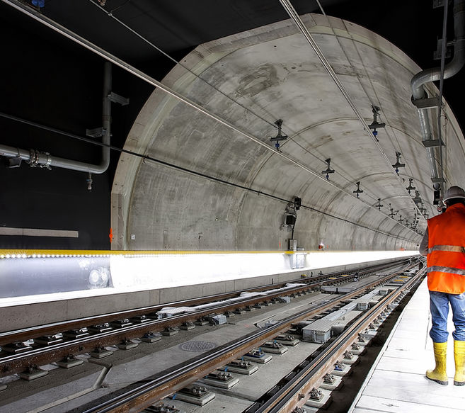 Engineer Checking Rails